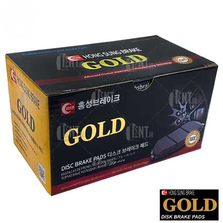 Gold-Brake-pad-LENTir لنت ترمز گلد Gold ساخت کره