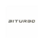 نوشته روی گلگیر بنز BITURBO