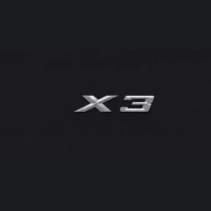 نوشته صندوق بی ام و X3